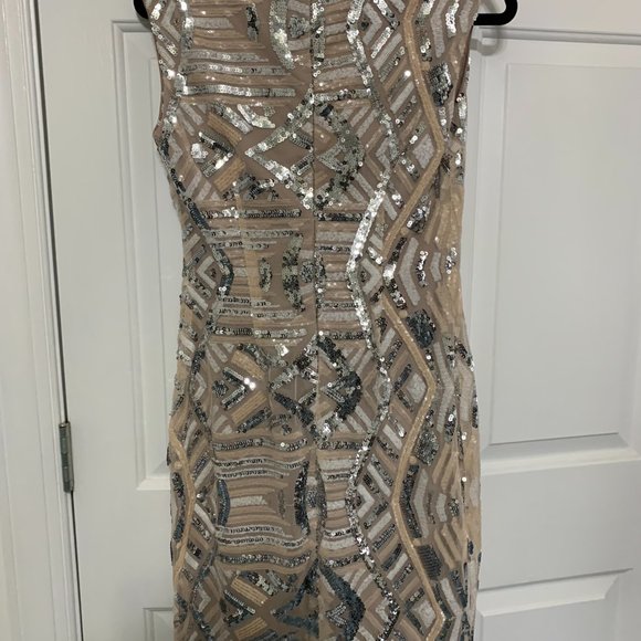 Cache Sequin Dress Size 6 - Picture 3 of 3